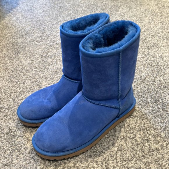 CUSTOM Blue UGGs Size 8 - Picture 2 of 6